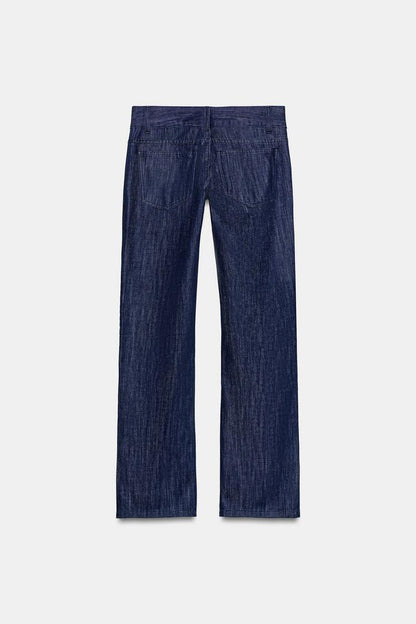 TRF Low Rise Straight Jeans