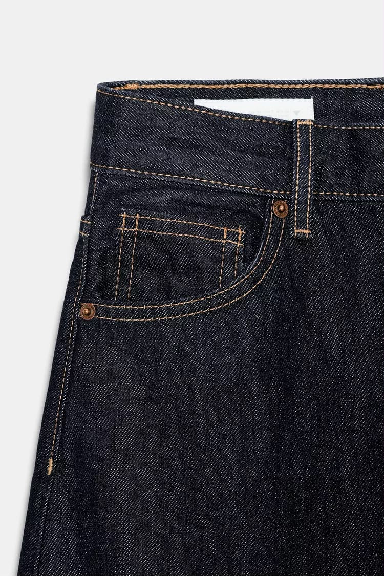 Zara Barrel High Rise Regular Length