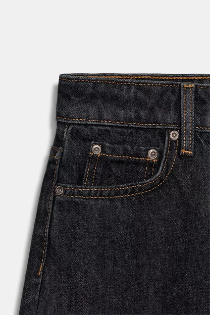 Zara Mid Waist Tapered Leg
