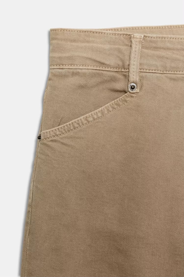 Zara High Waist Wide Leg Full Length
