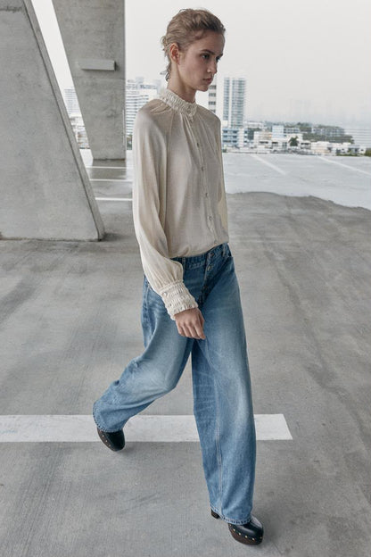 High Waist Loose Baggy