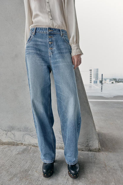 High Waist Loose Baggy