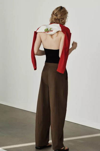 Zara Pleagues Balloon Pants