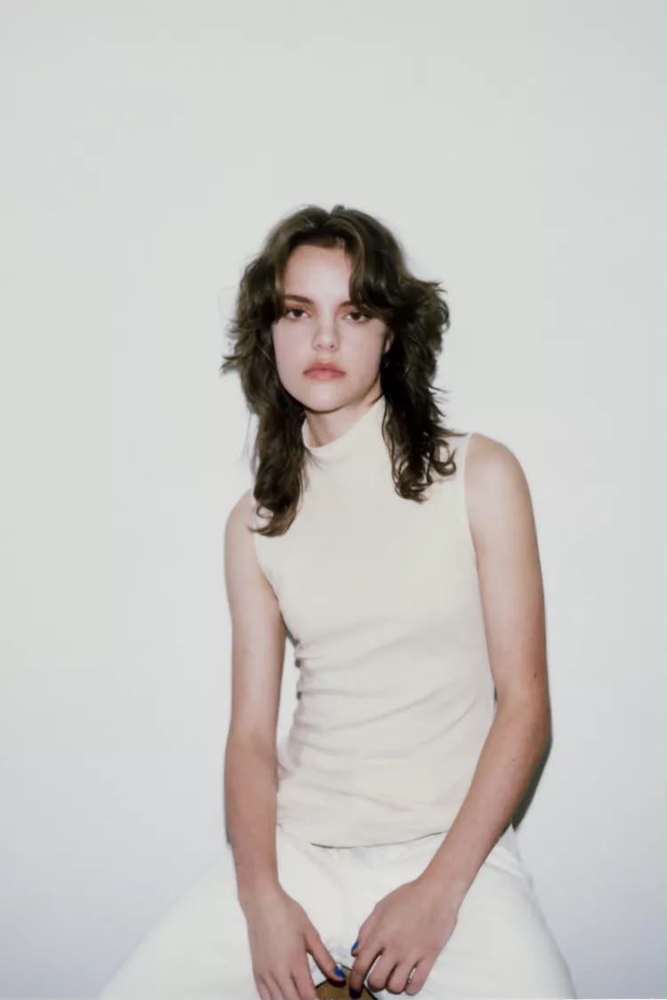 Zara High Neck T-shirt