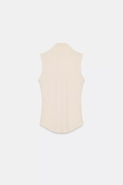 Zara High Neck T-shirt