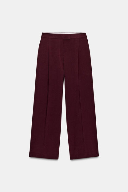 Zara High Waist Wide Leg Trouser