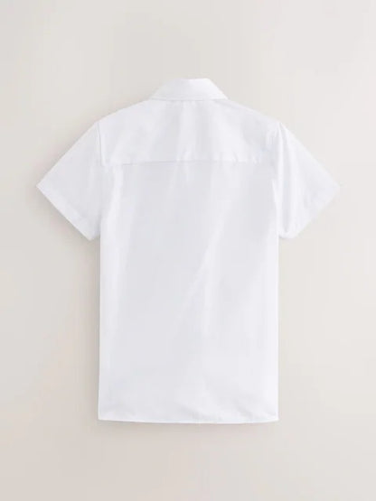 Next White Short Sleeve School Shirt