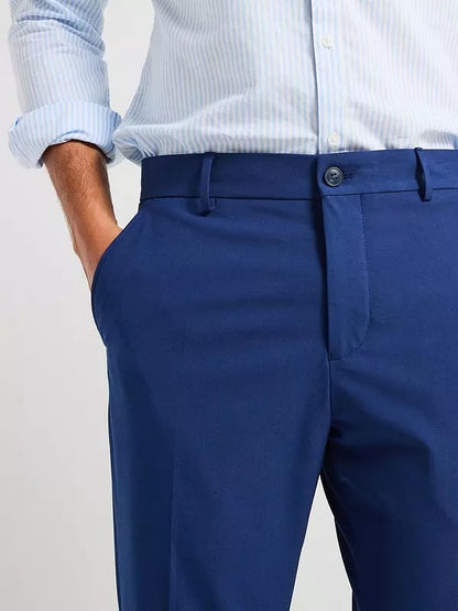 Slim Fit Liam Flex Suit Trouser Blue
