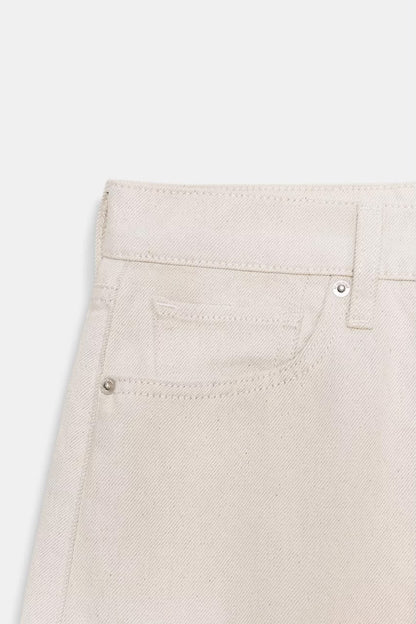 Zara Mid Waist Culottes Jeans