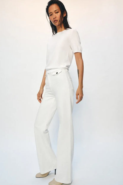 Zara High Waist Flare Jeans