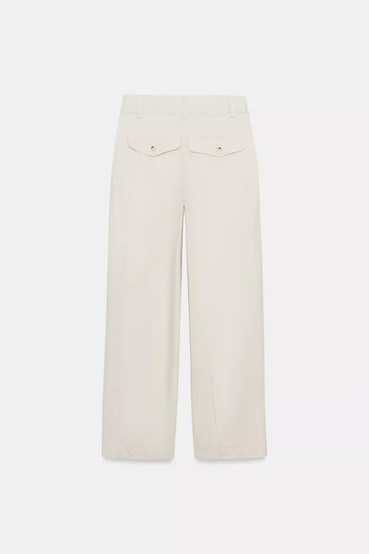 Zara Barrel Trouser With Darts