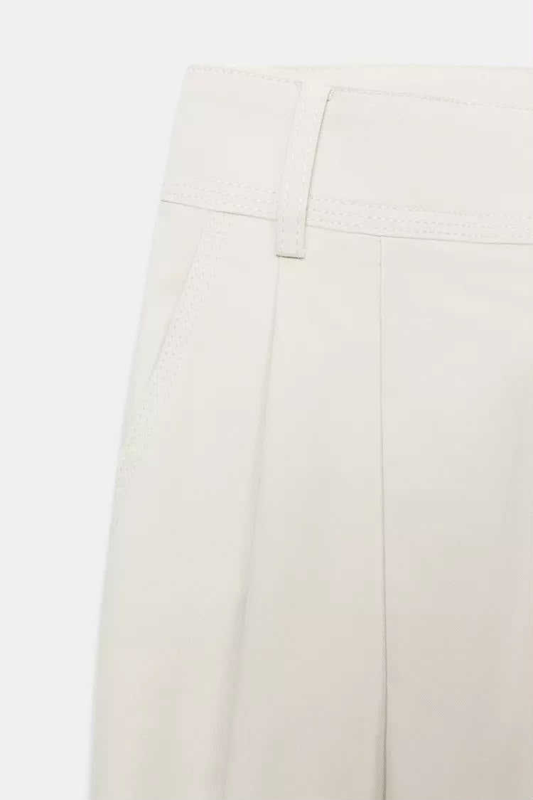 Zara Barrel Trouser With Darts