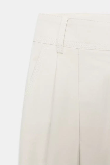 Zara Barrel Trouser With Darts