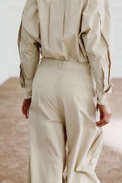 Limited Edition Darted Barrel Leg Trouser