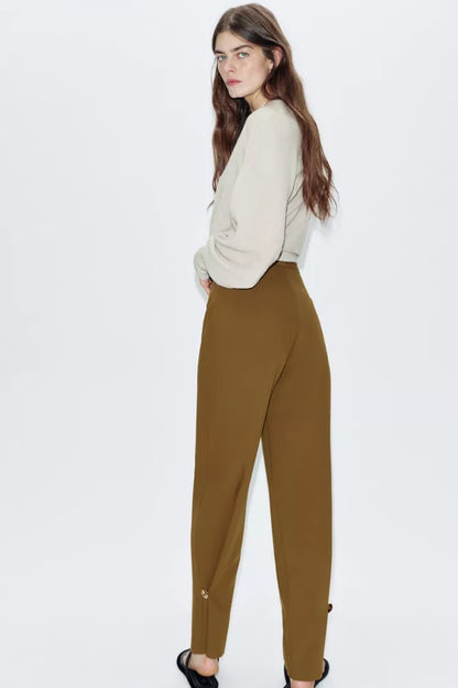 Zara Adjustable Hem Trouser