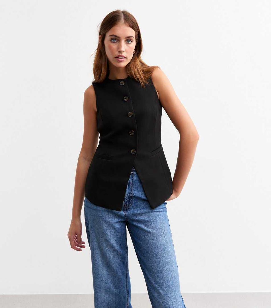 New look Crew Neck Waistcoat
