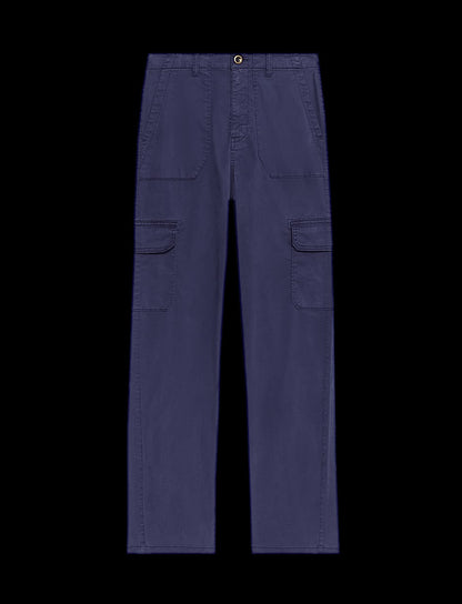 Lyocell Rich Cargo Straight Leg Trouser