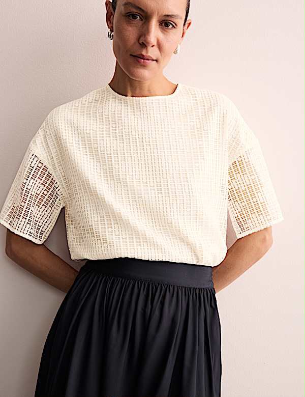 Cotton Rich Lace Top