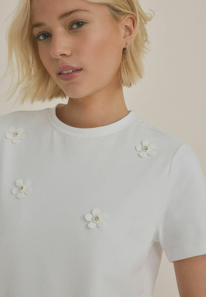 Print T-Shirt White
