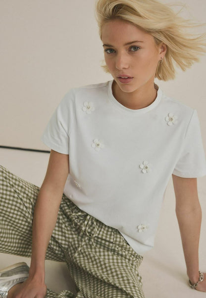 Print T-Shirt White
