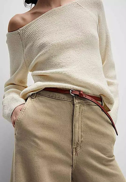 Cotton Rich Palazzo Trouser