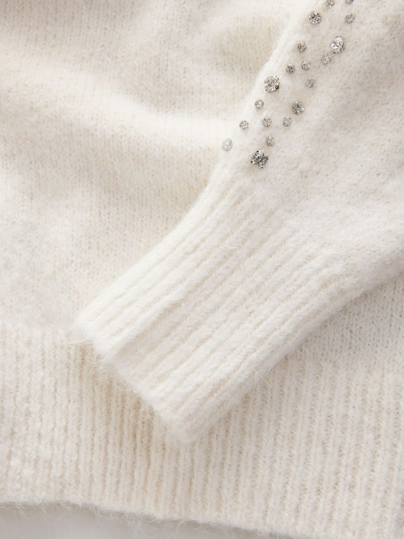 Next Sweater In Egg Shell