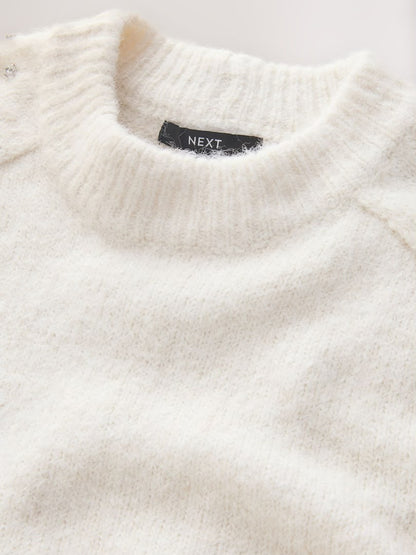 Next Sweater In Egg Shell