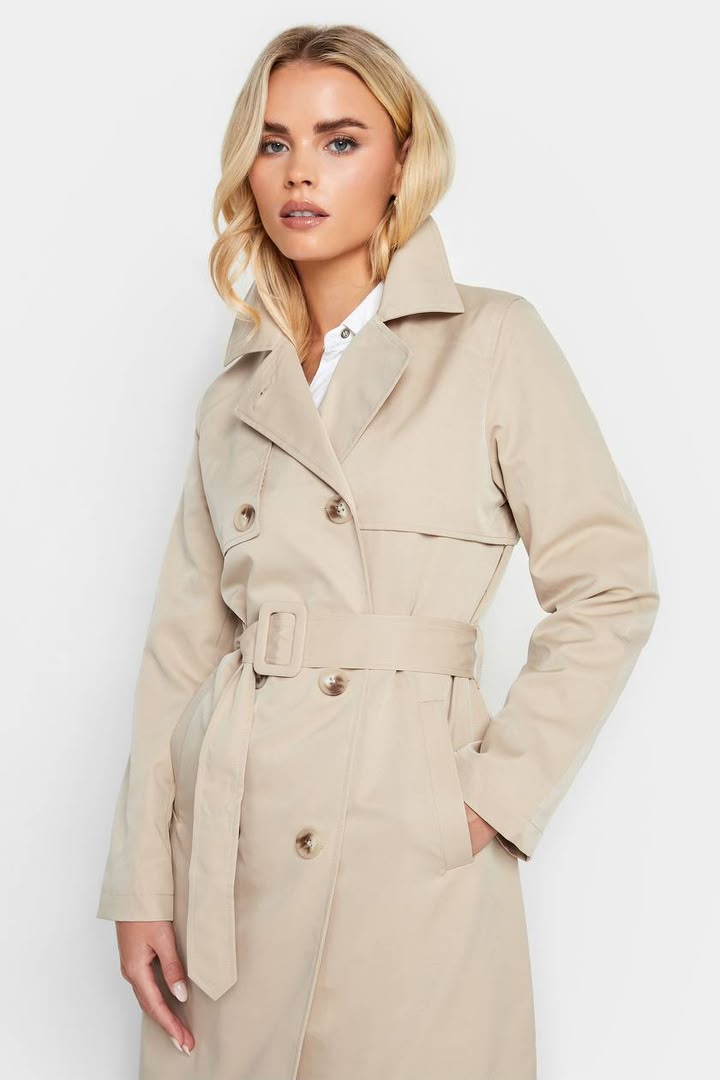 Petite Midi Trench Coat