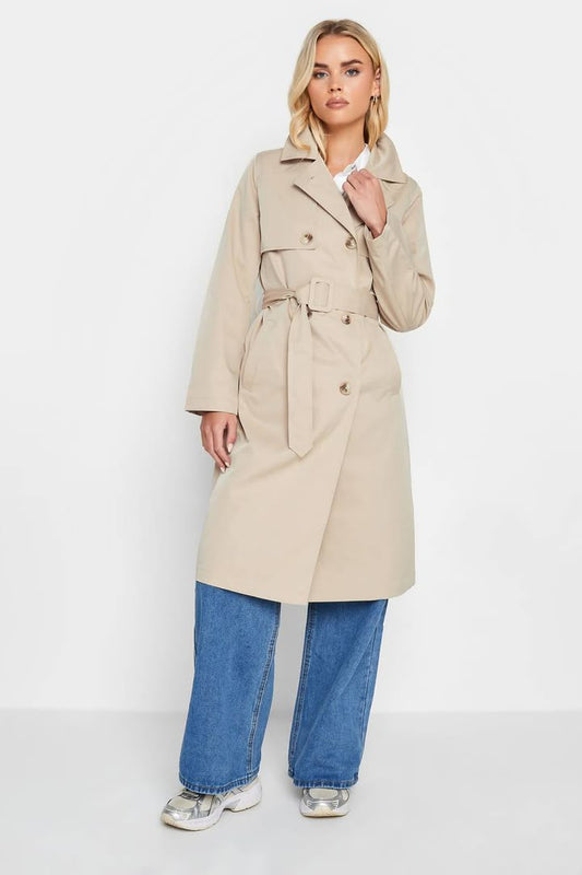 Petite Midi Trench Coat