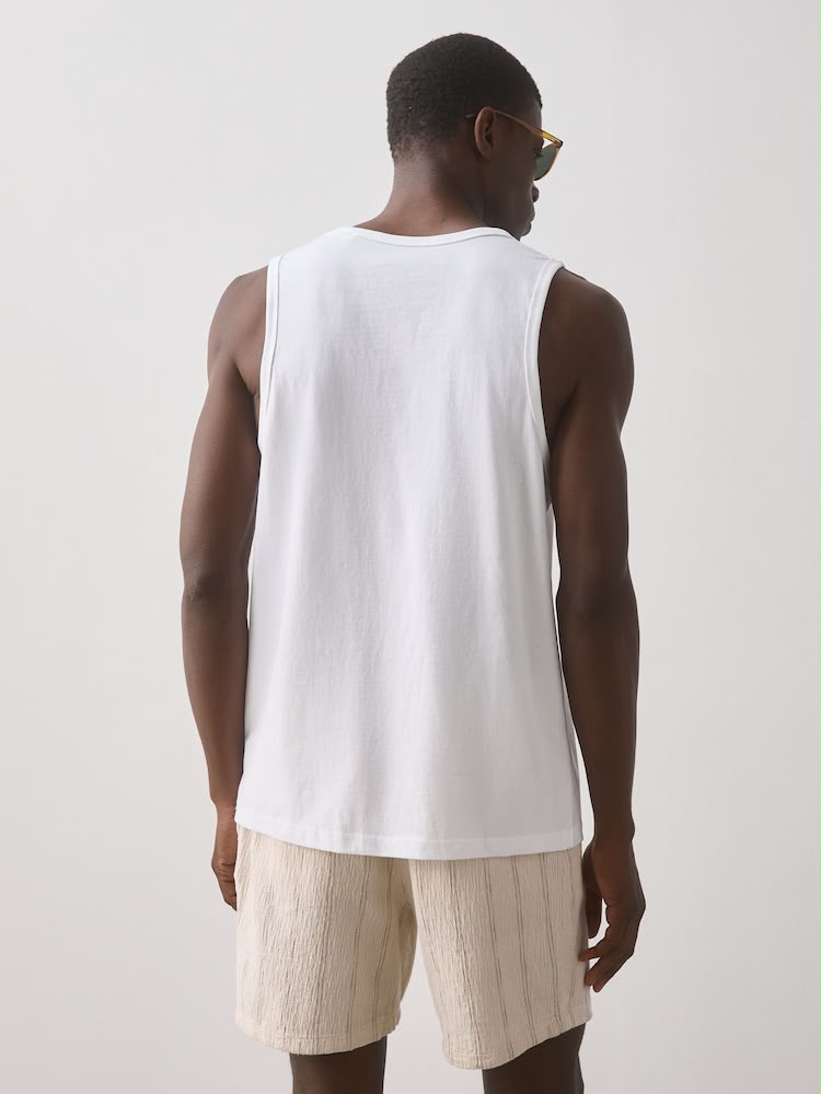 Next White Regular Fit Vest
