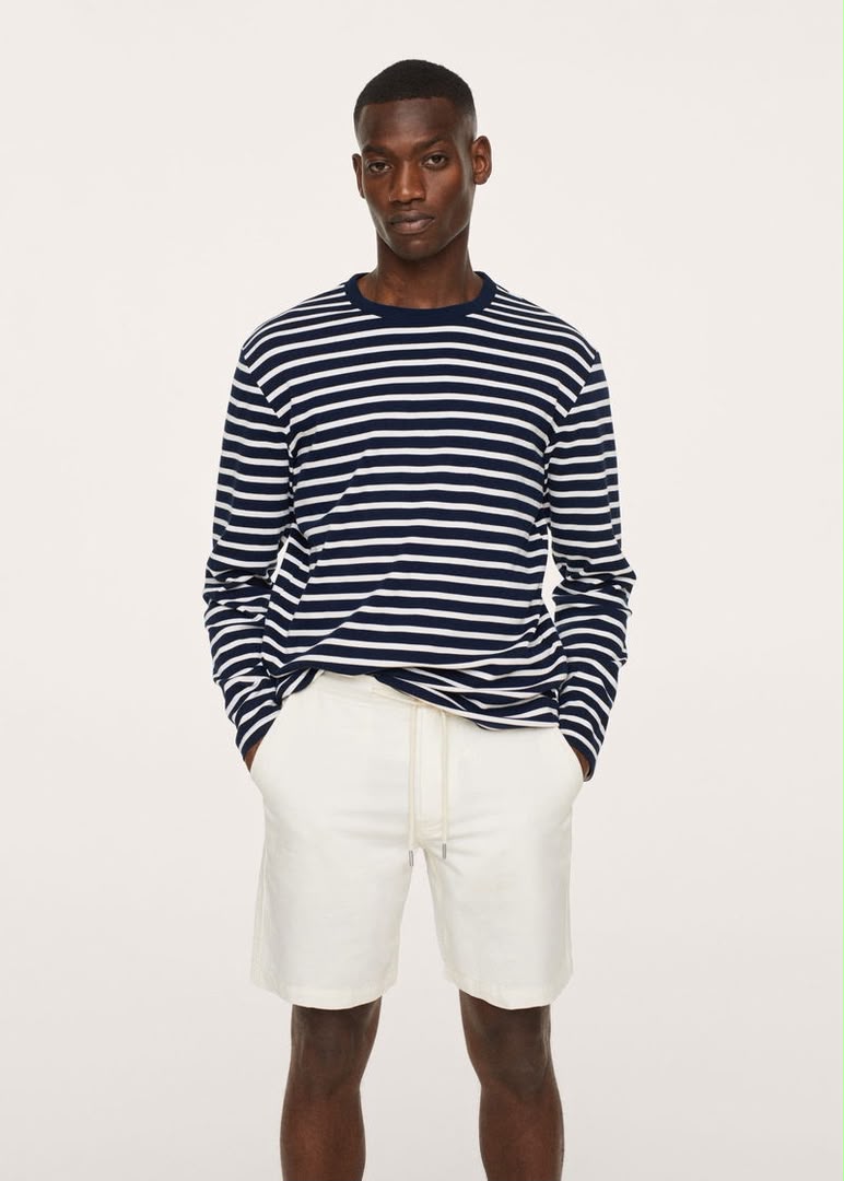 Striped Long Sleeve T-Shirt