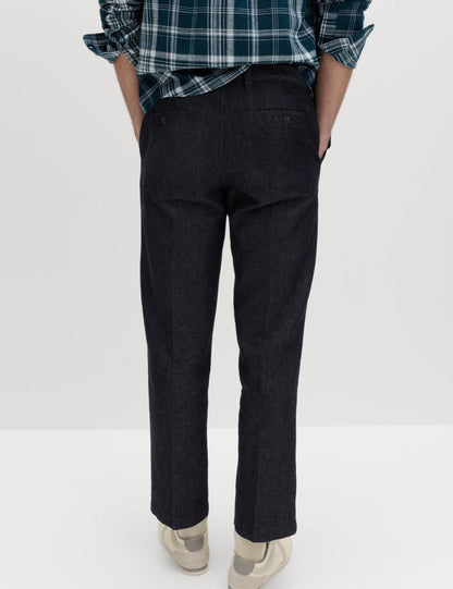 Regular Fit Linen Blend Chinos