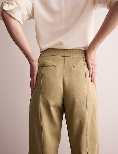 Denim Straight Leg Trouser