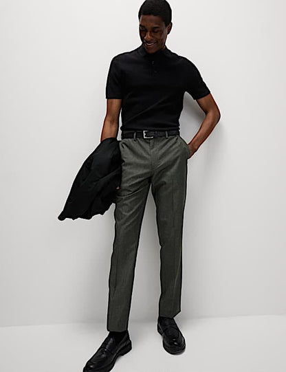 Regular Fit Trouser With Active Waist