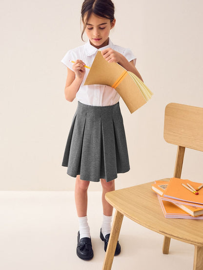 Next Elastic Waist Grey Skirt
