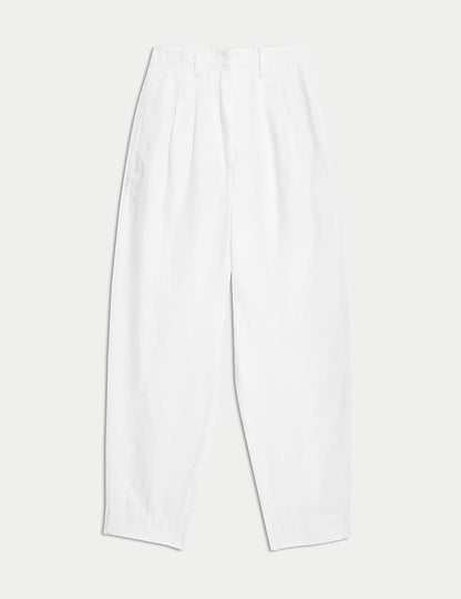 Pure Linen Tapered Trouser