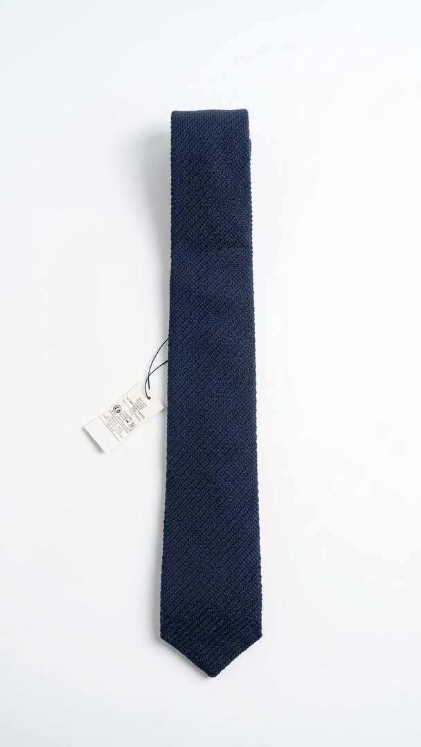Next Blue Textured Knit Necktie