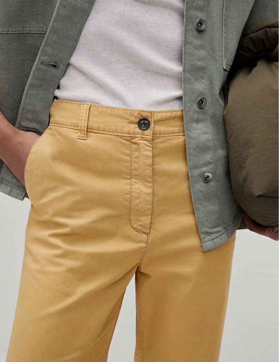 Mustard Yellow Chino Trouser