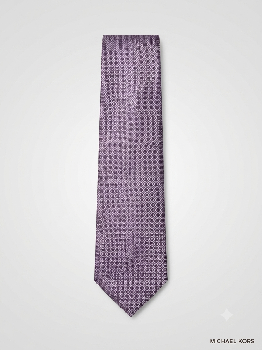 Michael Kors Men's Micro-Pattern Silk Tie