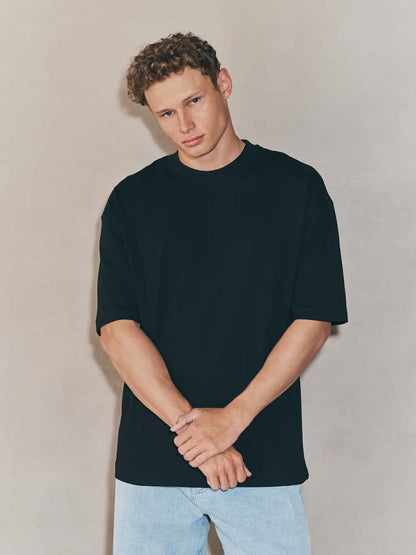 Black Oversized Heavyweight T-Shirt