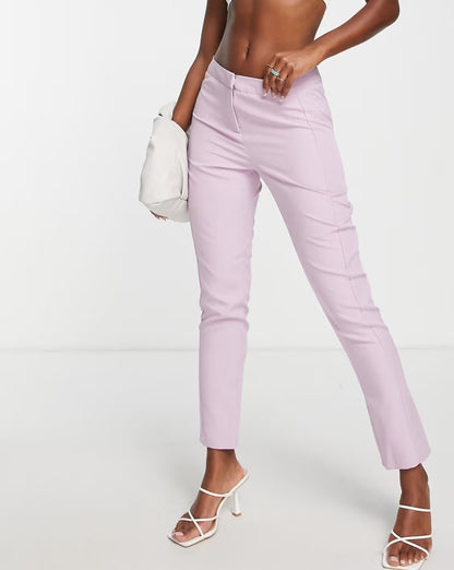 Tailored mauve trouser