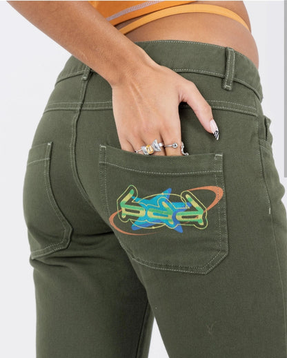 Posion Ivy Eyelet Jeans