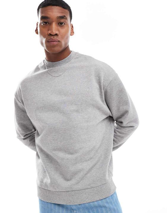 Grey Marl Regular Sweatshirt