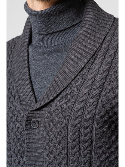 Henry Shawl Neck Knitted Cardigan