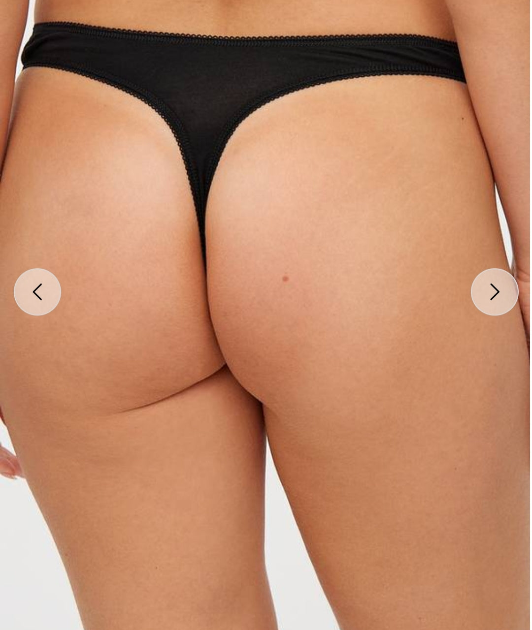 5 Thongs Cotton Lycra