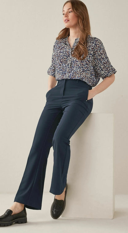 Elasticated Back BOOTCUT Trouser