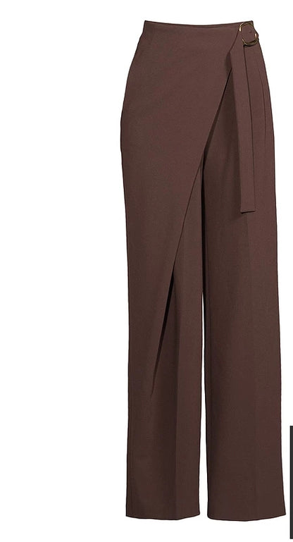 Asymmetric Wrap Trouser