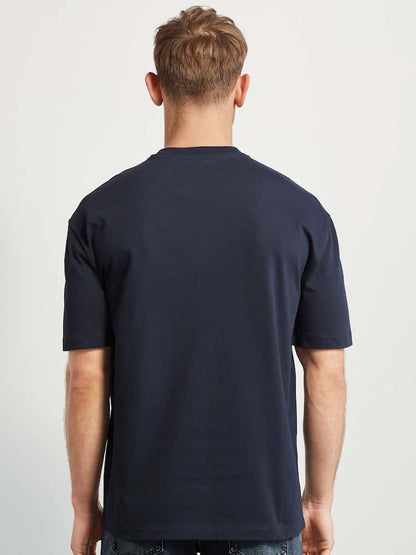 Navy Blue Relaxed Fit T-Shirt