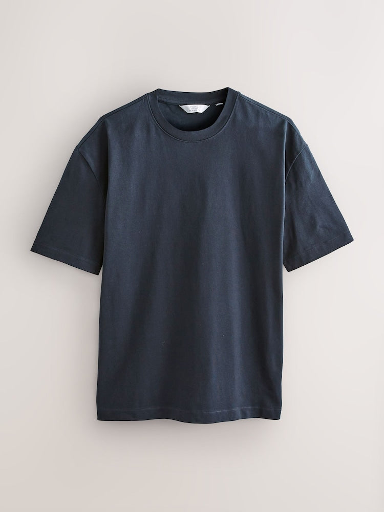Navy Blue Relaxed Fit T-Shirt