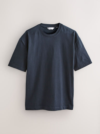 Navy Blue Relaxed Fit T-Shirt